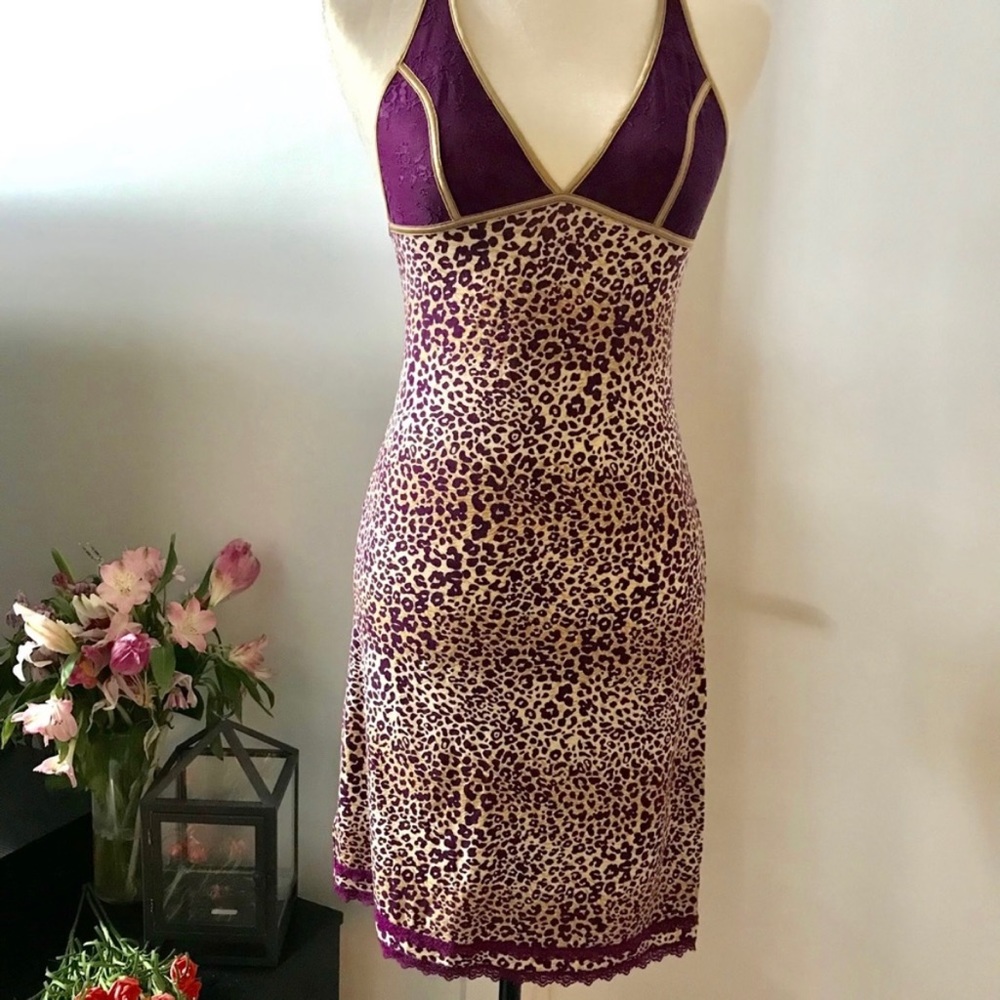 SALE 💐🎯Free People Violet Leopard Dress RARE✨🎯